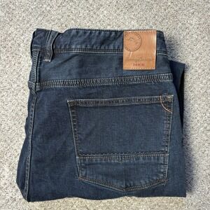 Tommy Bahama Men's 38x32 Blue Jeans Authentic Dark Wash Denim Relax Straight Leg